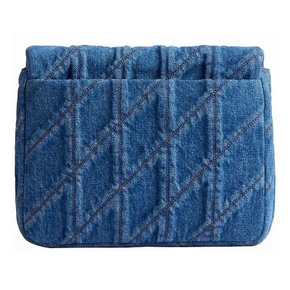 COACH Quilted Denim Times Square Tabby NWT - Picture 2 of 4